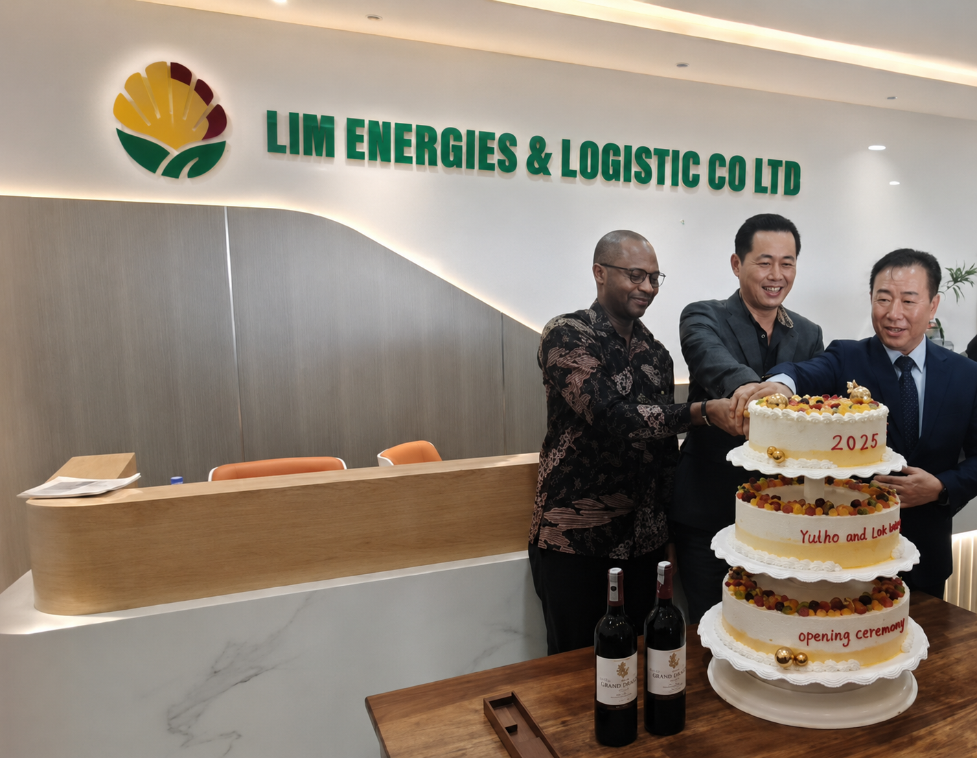 LIM ENERGIES 开业典礼 · 创始人合影